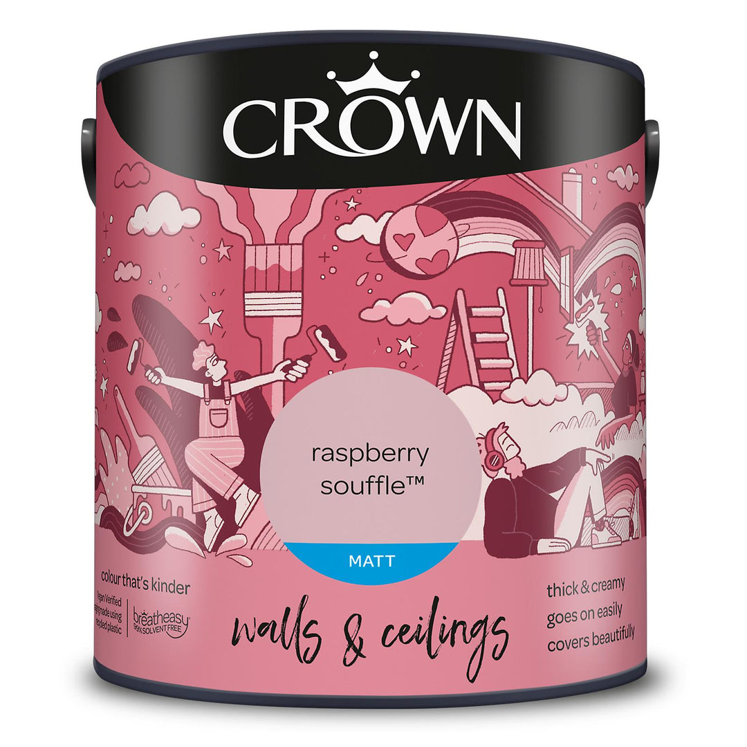 Crown Walls And Ceilings Matt 2.5L