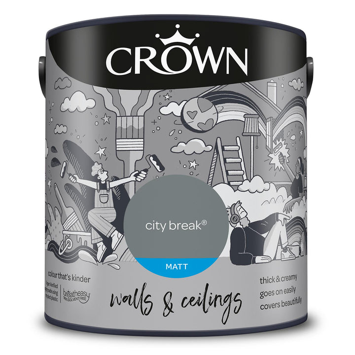 Crown Walls And Ceilings Matt 2.5L