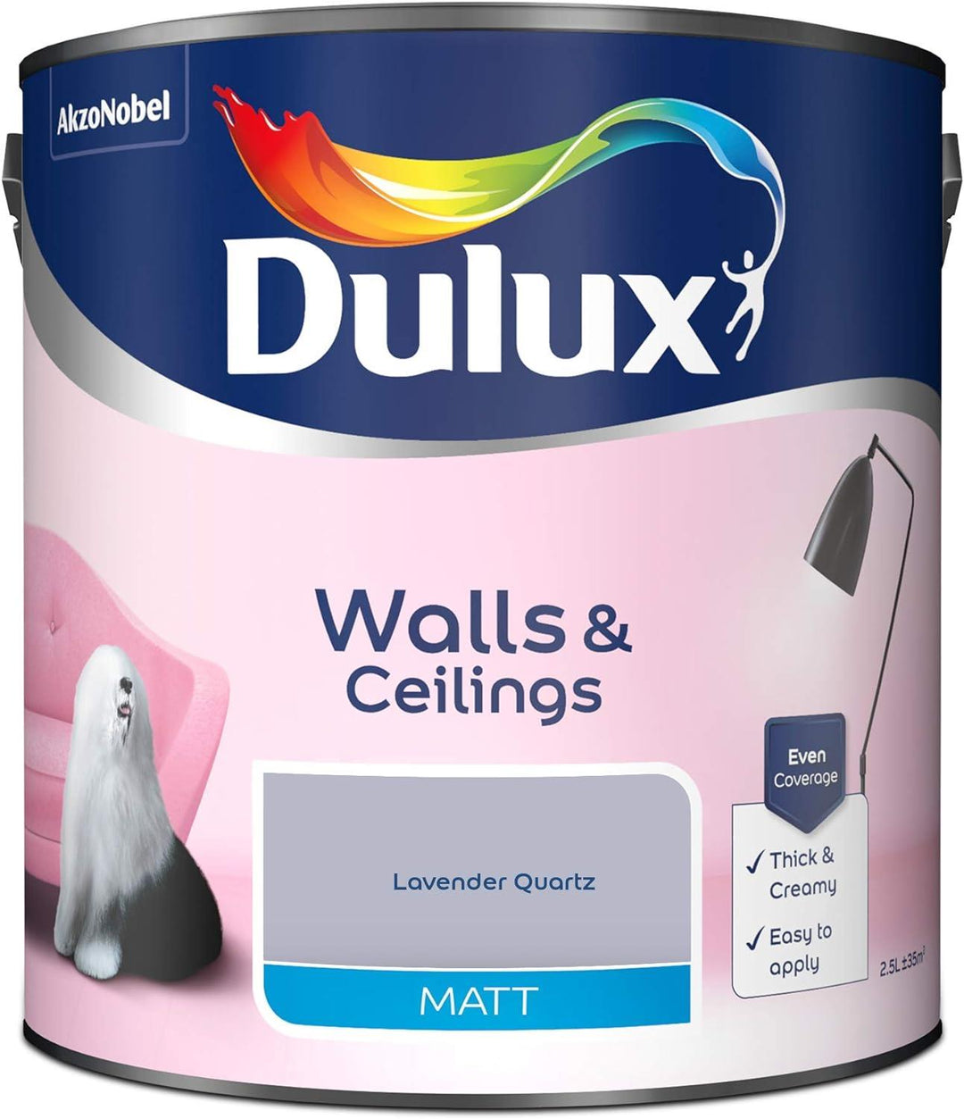 Dulux Matt and Silk Emulsions 2.5L