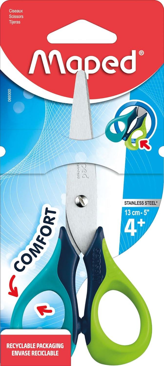 Maped Sensoft 3D Scissors 13cm Assorted Colours