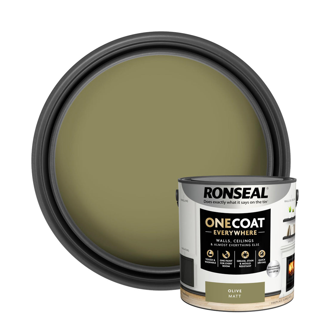 Ronseal One Coat Everywhere Matt Paint 2.5L