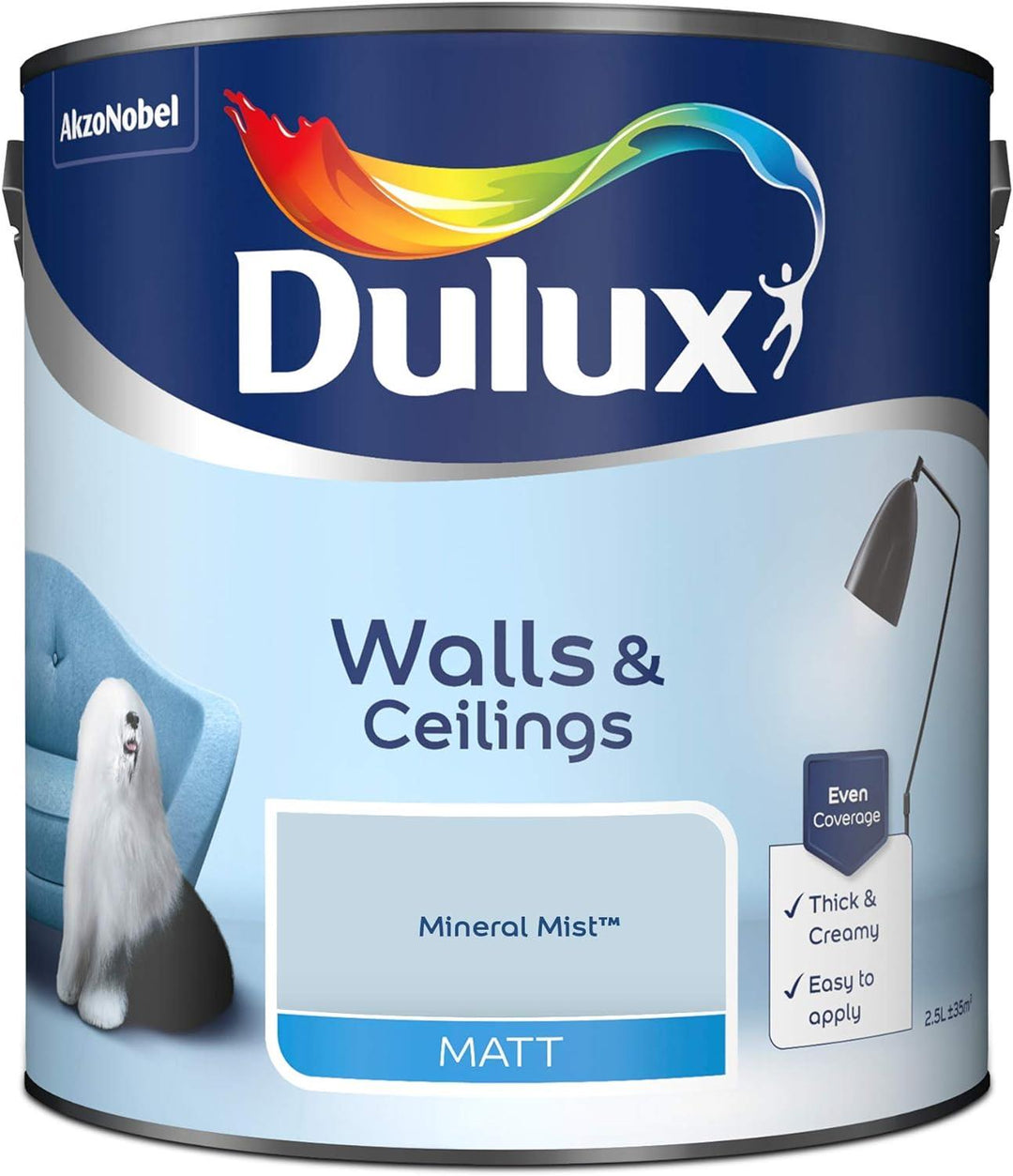 Dulux Matt and Silk Emulsions 2.5L