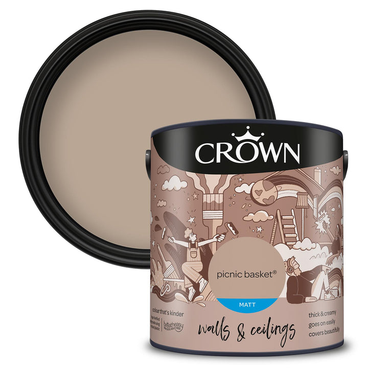 Crown Walls And Ceilings Matt 2.5L