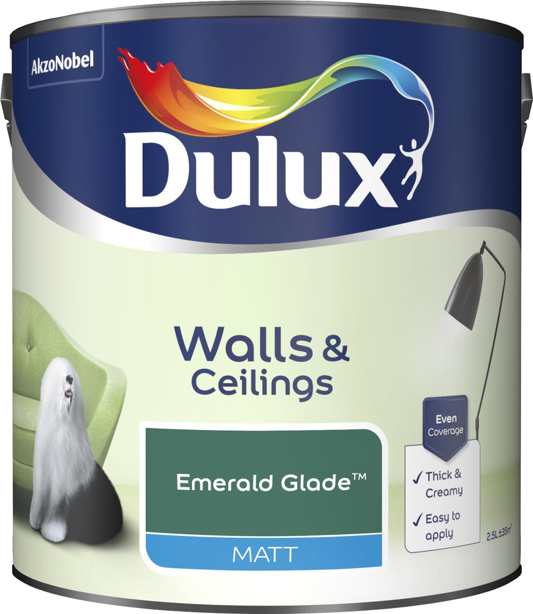 Dulux Matt and Silk Emulsions 2.5L