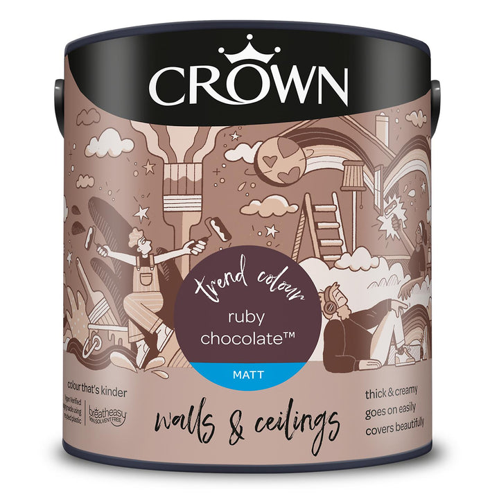 Crown Walls And Ceilings Matt 2.5L