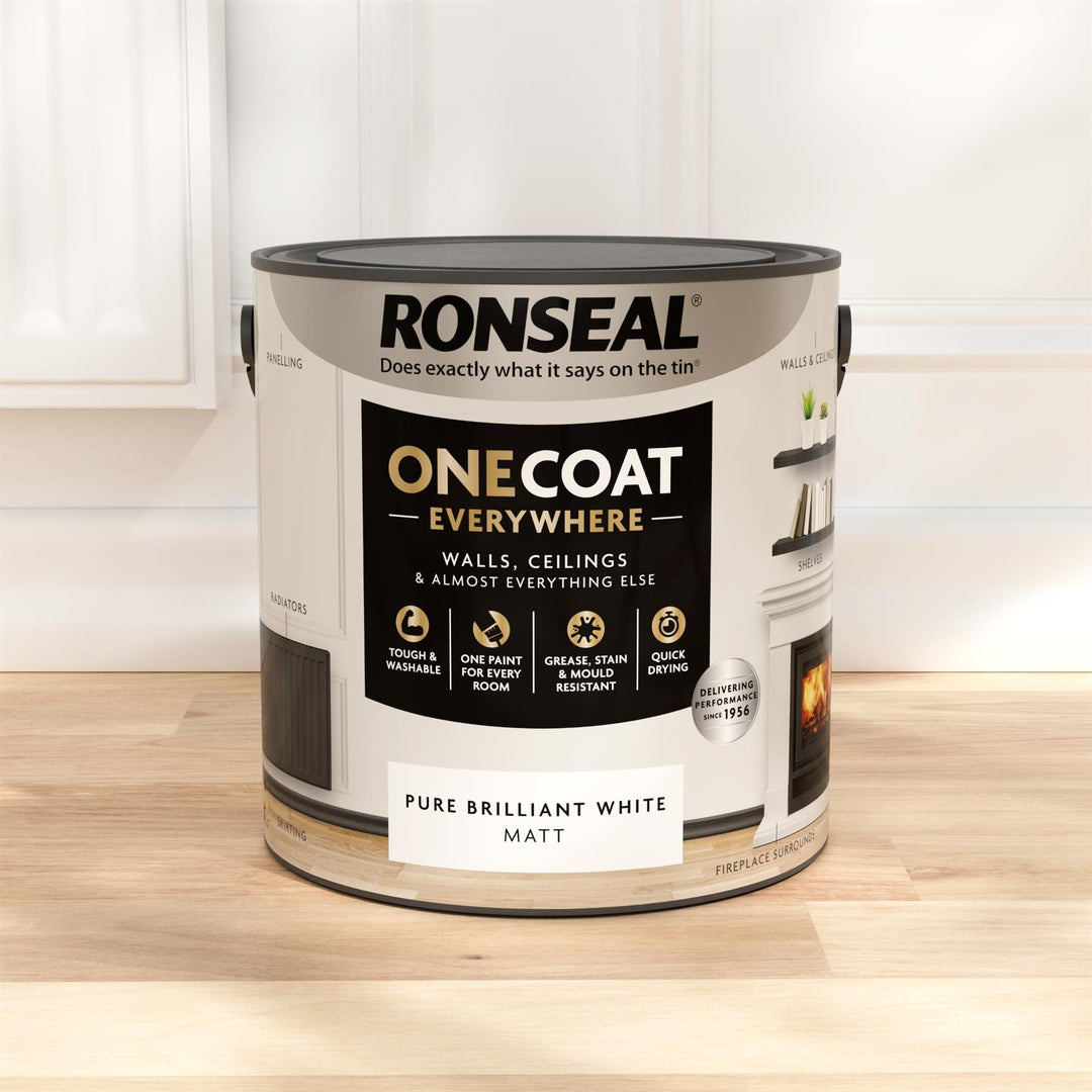 Ronseal One Coat Everywhere Matt Paint 2.5L