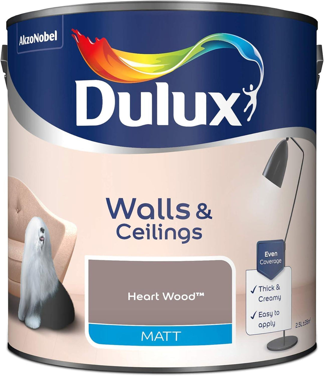 Dulux Matt and Silk Emulsions 2.5L