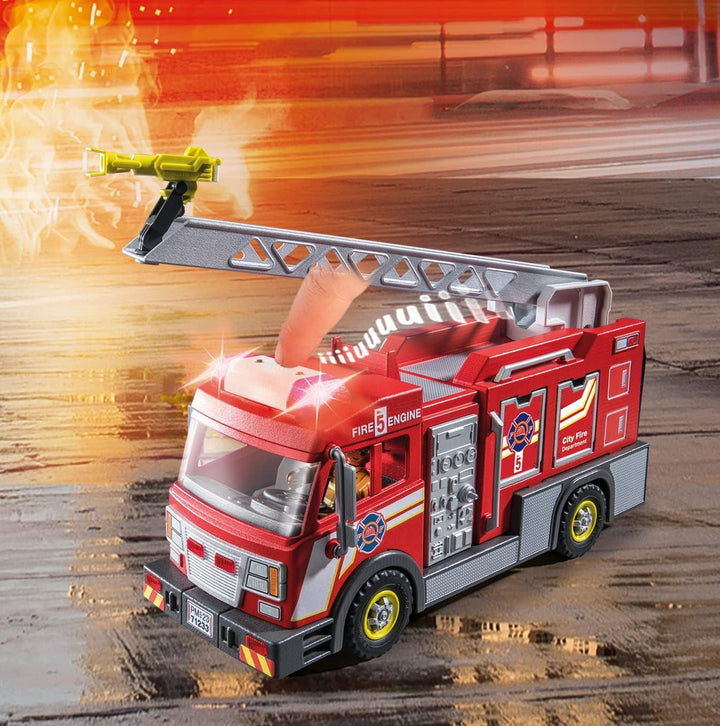 Playmobil City Action Rescue Fire Truck - 71233