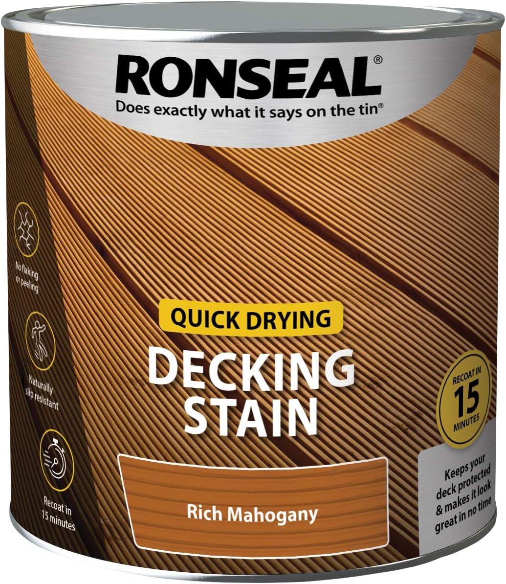 Ronseal Quick Drying Decking Stain 2.5L