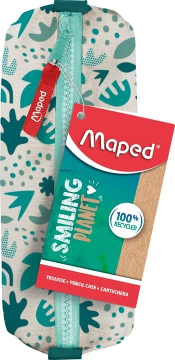 Maped Smiling Planet - Sustainable Pencil Case - Made from 100% Recycled Fabric