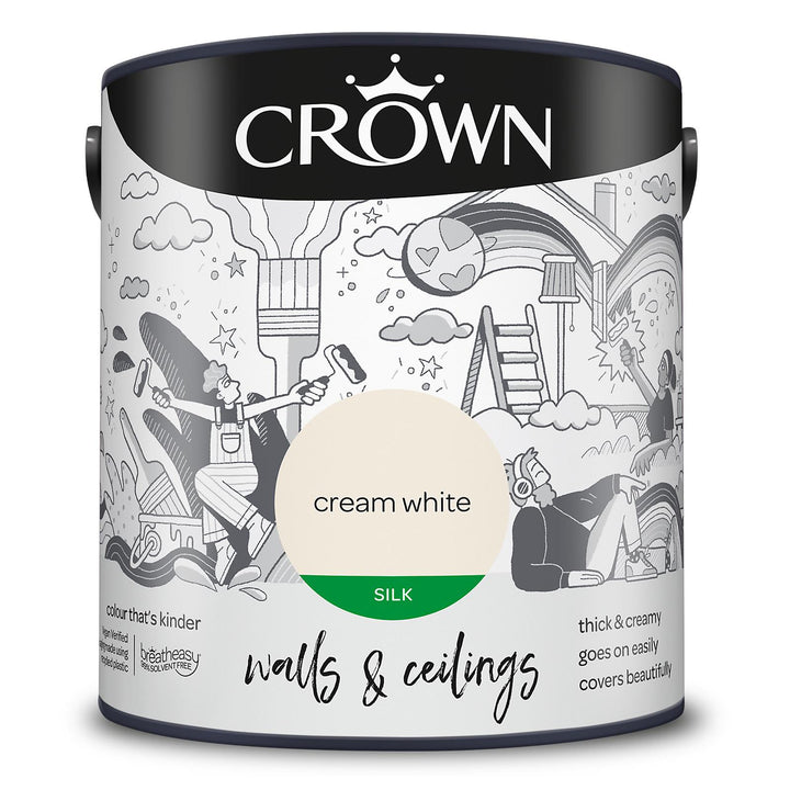 Crown Walls And Ceilings Silk 2.5L