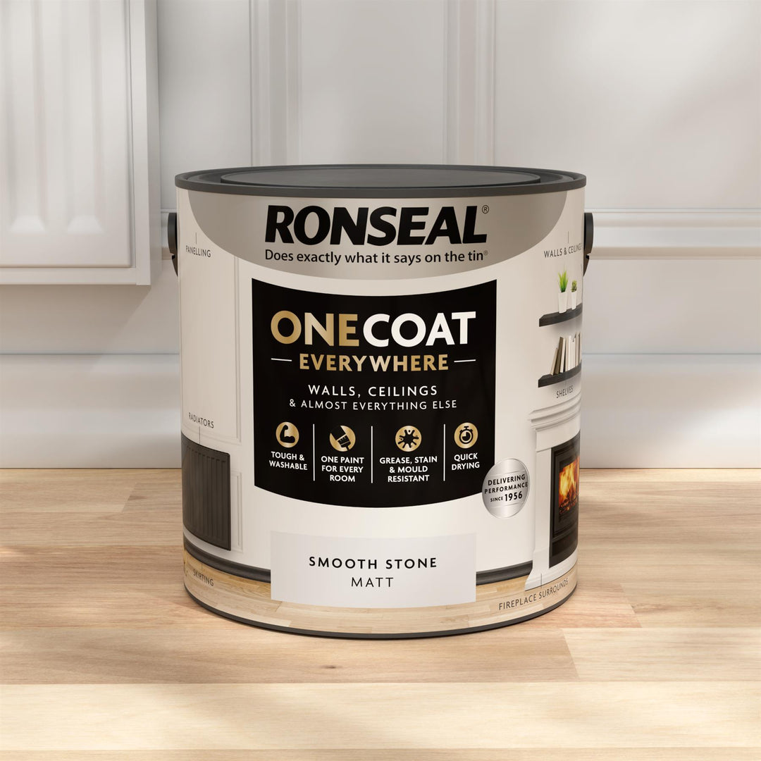 Ronseal One Coat Everywhere Matt Paint 2.5L