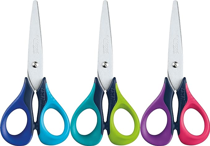 Maped Sensoft 3D Scissors 13cm Assorted Colours