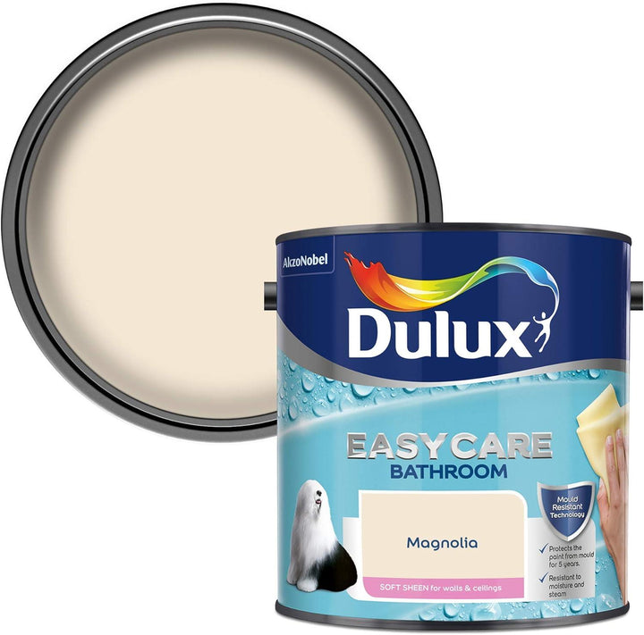 Dulux Easycare Bathroom Soft Sheen 2.5L Assorted