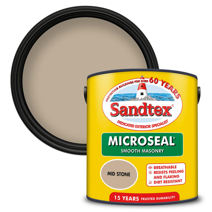 Sandtex Microseal Smooth Masonry 2.5L