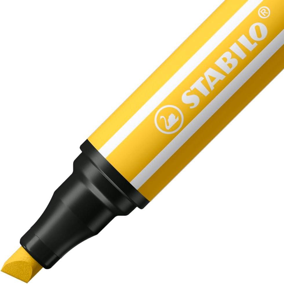 Premium Fibre-Tip Pen With Chisel Tip-Stabilo Pen 68 Max-Arty