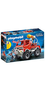 Playmobil 9464 City Action Fire Engine with Working Water Cannon