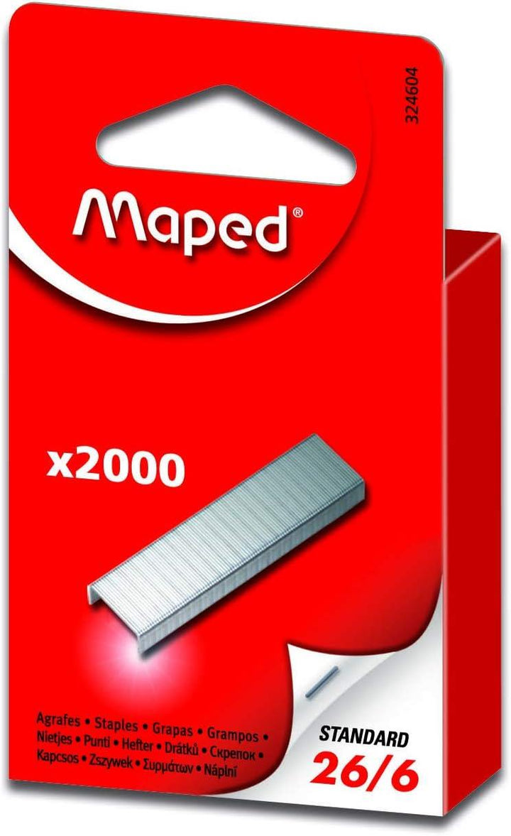 Maped Staples x2000-red