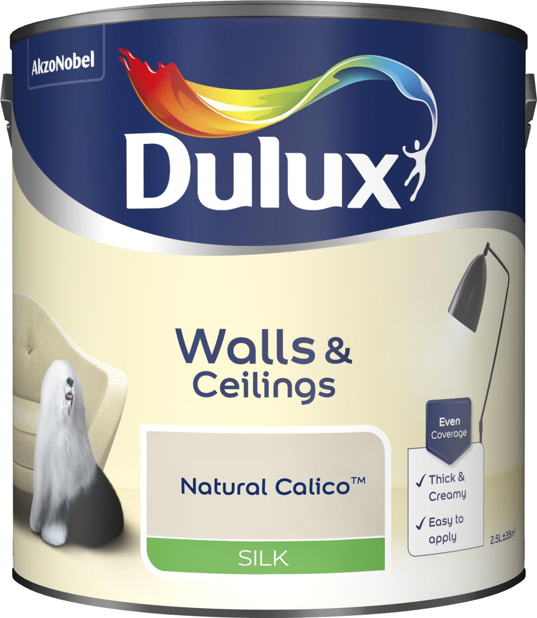 Dulux Matt and Silk Emulsions 2.5L