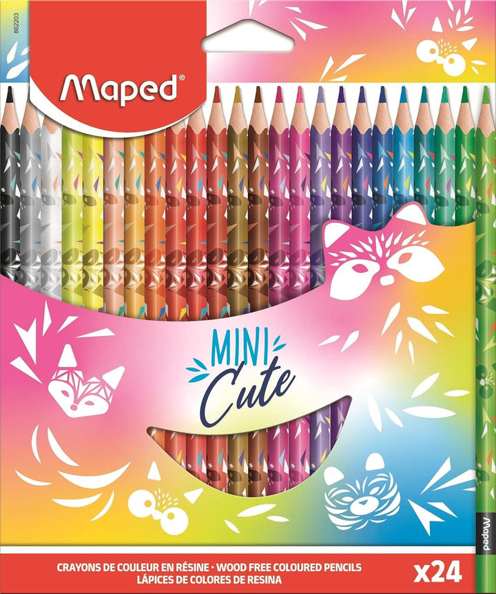 Maped Mini Cute Collection Coloured Pencils 24 Pack