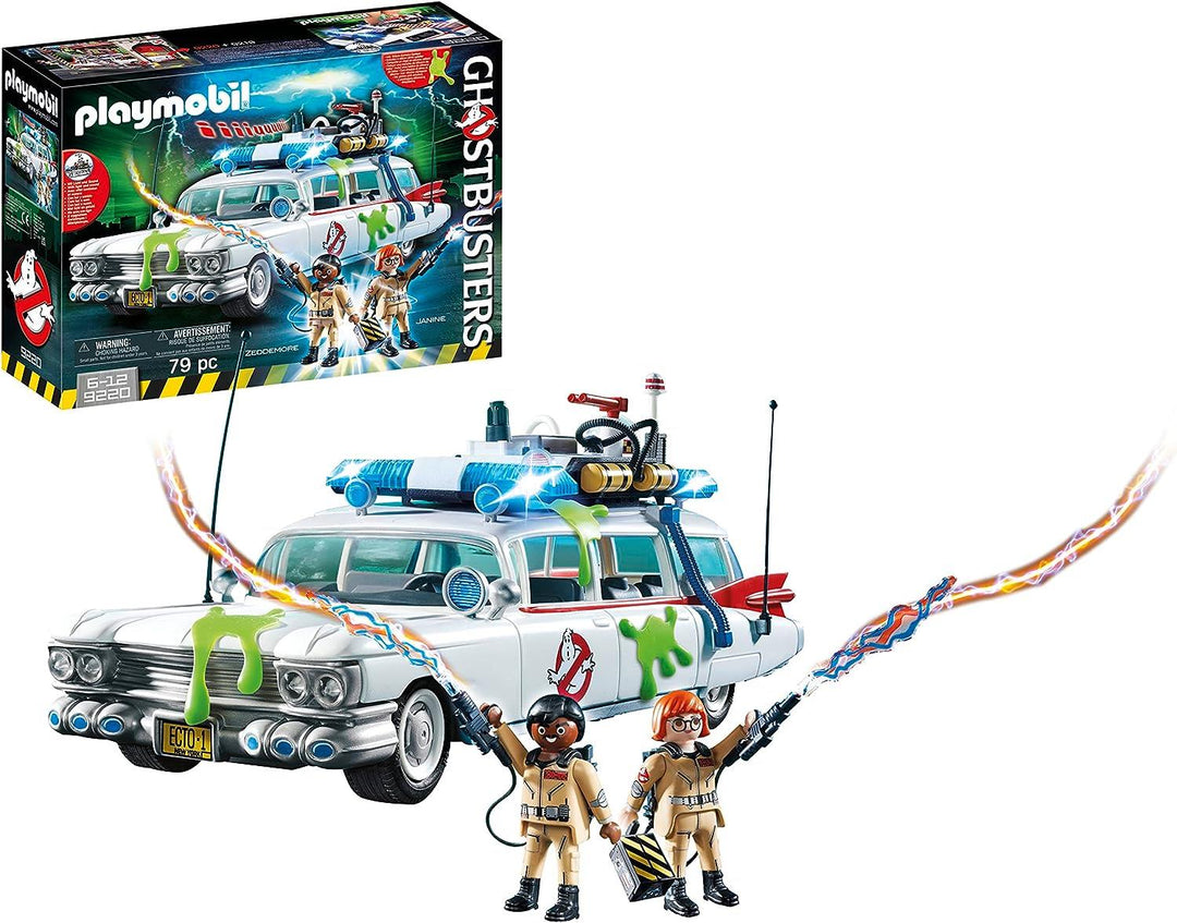 Playmobil Ghostbusters 9220 Ecto-1, With Light and Sound Effects