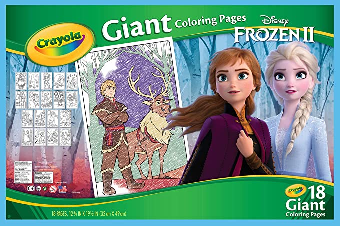 Crayola Disney Frozen 2 Giant 18 Pages