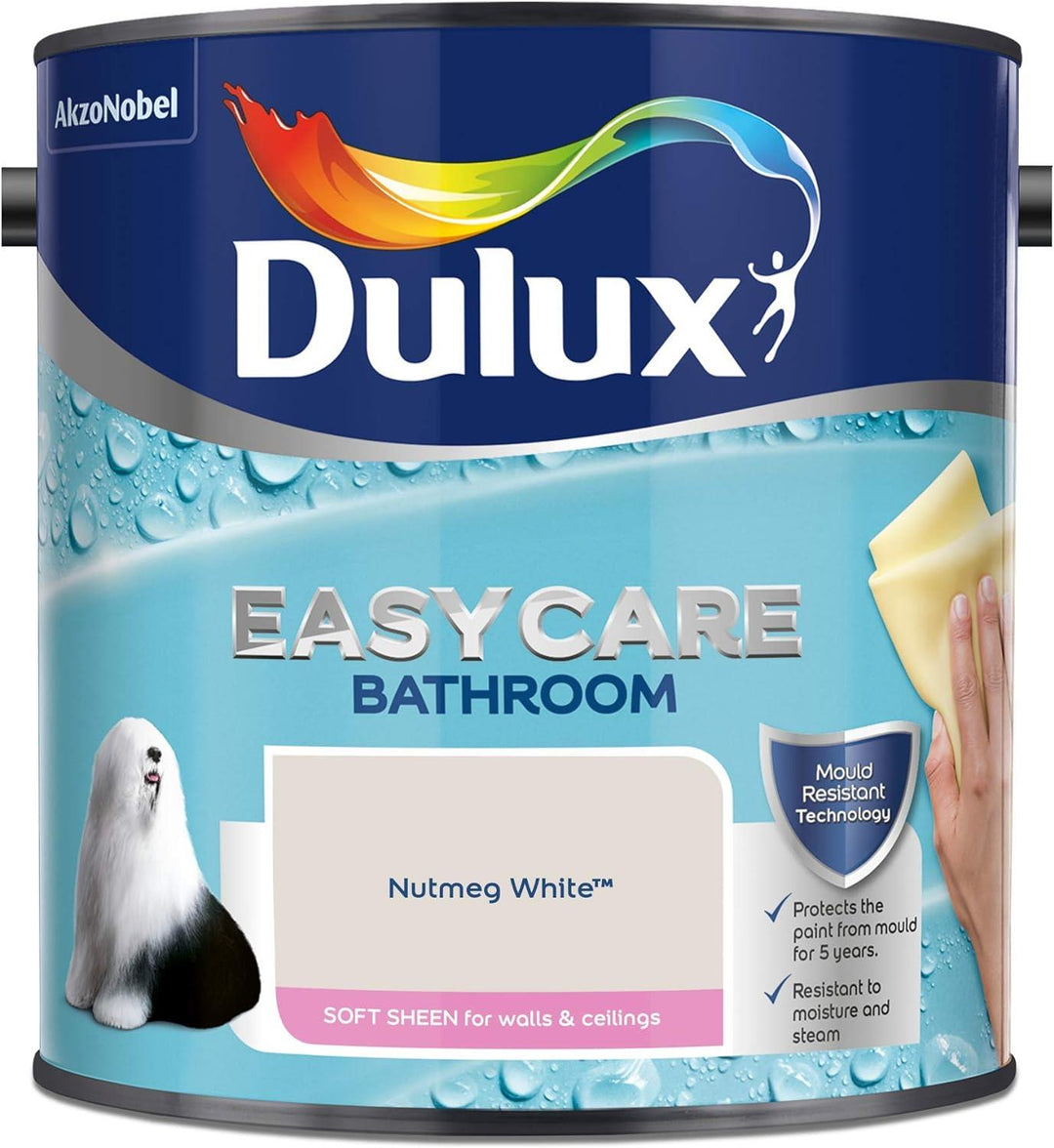 Dulux Easycare Bathroom Soft Sheen 2.5L Assorted