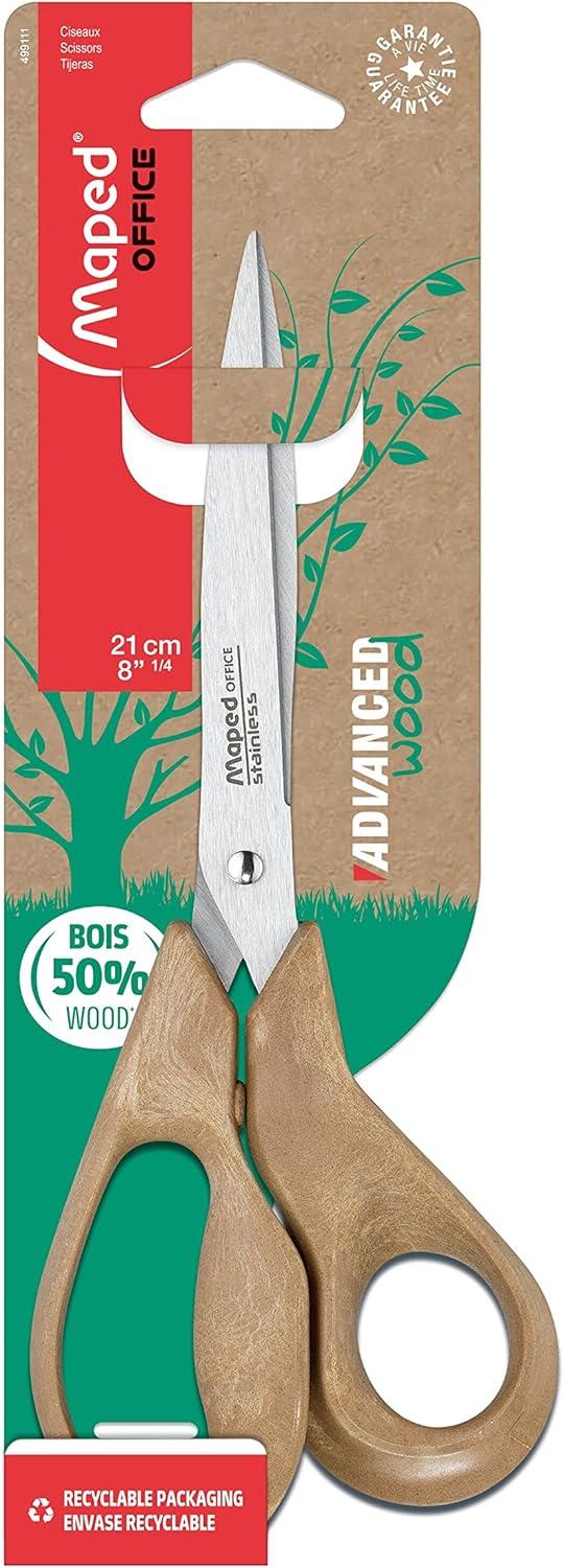 Maped advanced wooden 21cm scissors