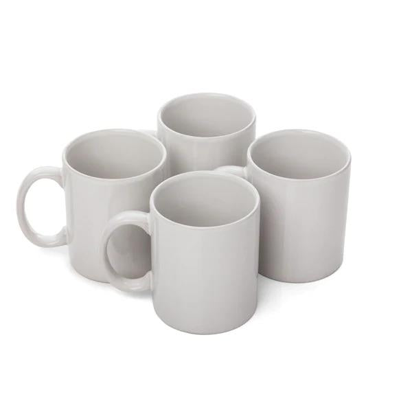 Sabichi White Mug Set 4 Piece