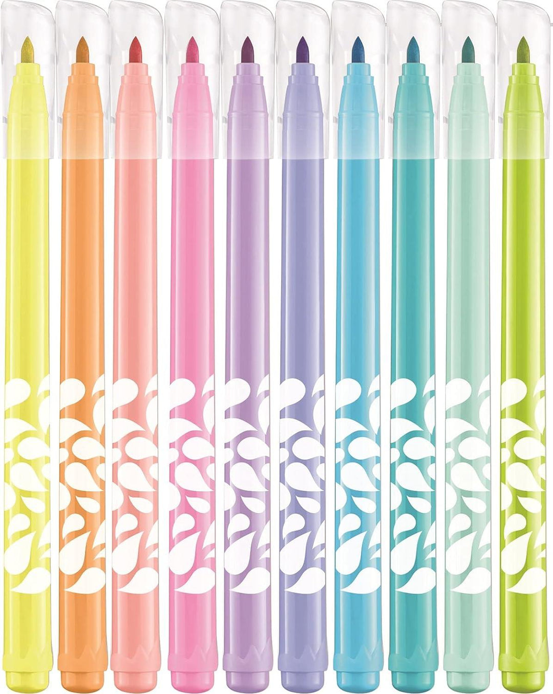 Maped Pastel Felt Tip Pens x10 Pastel Colouring Felt Pens Multicolour