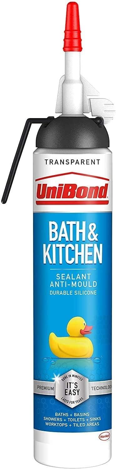 UniBond Bath & Kitchen Sealant Transparent