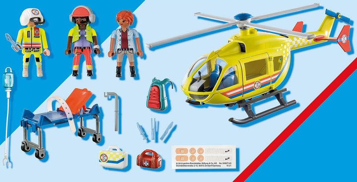 Playmobil 71203 City Life Medical Helicopter