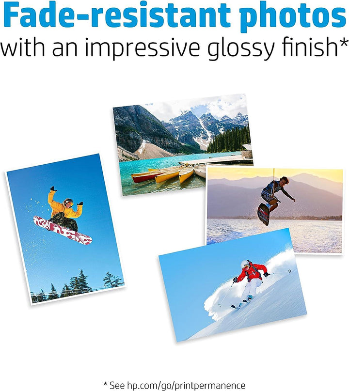 HP Glossy Photo Paper Borderless (10 X 15)(25 Sheets)