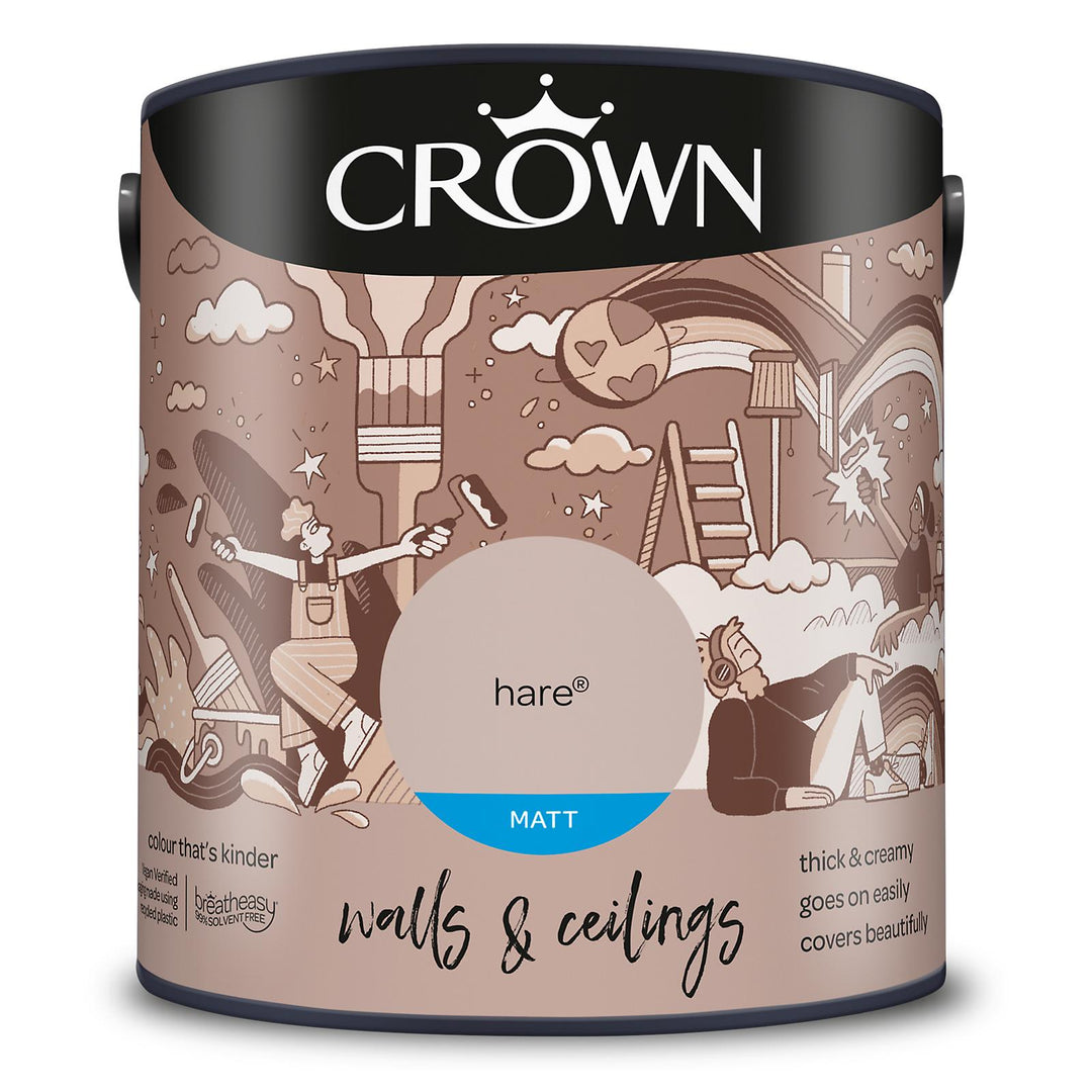 Crown Walls And Ceilings Matt 2.5L