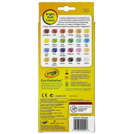 Crayola Coloured Pencils 24 Pack