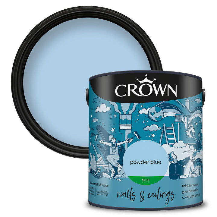 Crown Walls And Ceilings Silk 2.5L