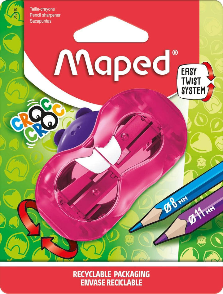 Maped Croc Croc Twist 2 Hole Pencil Sharpener