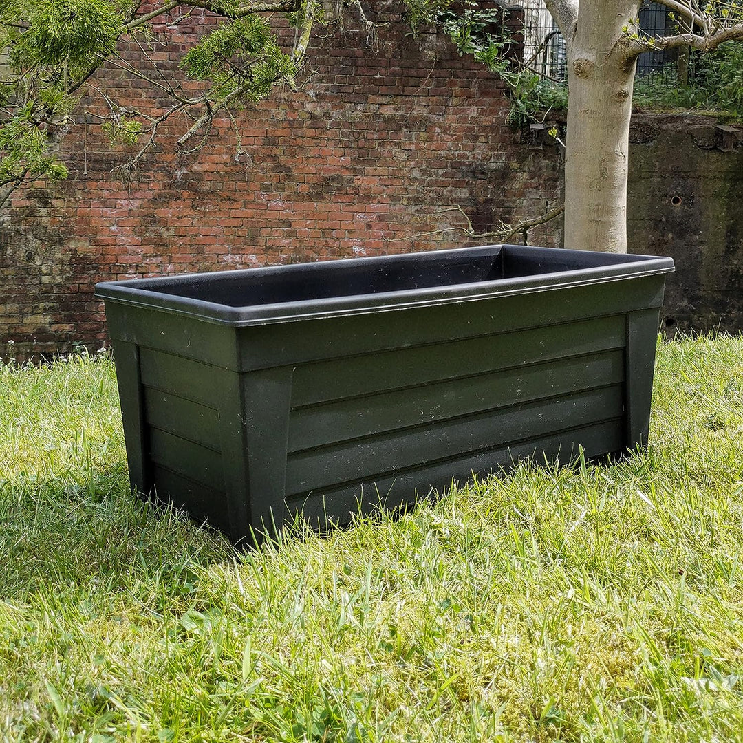 Grosvenor Trough Planter 55cm Ebony 100341012