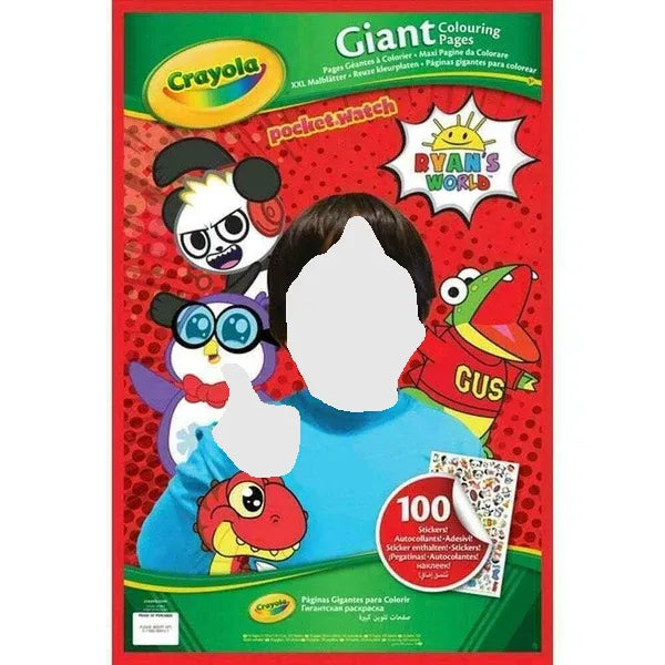 Crayola Ryans World Giant pages
