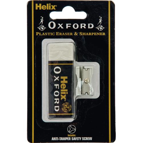 Helix Oxford Eraser & Sharpener