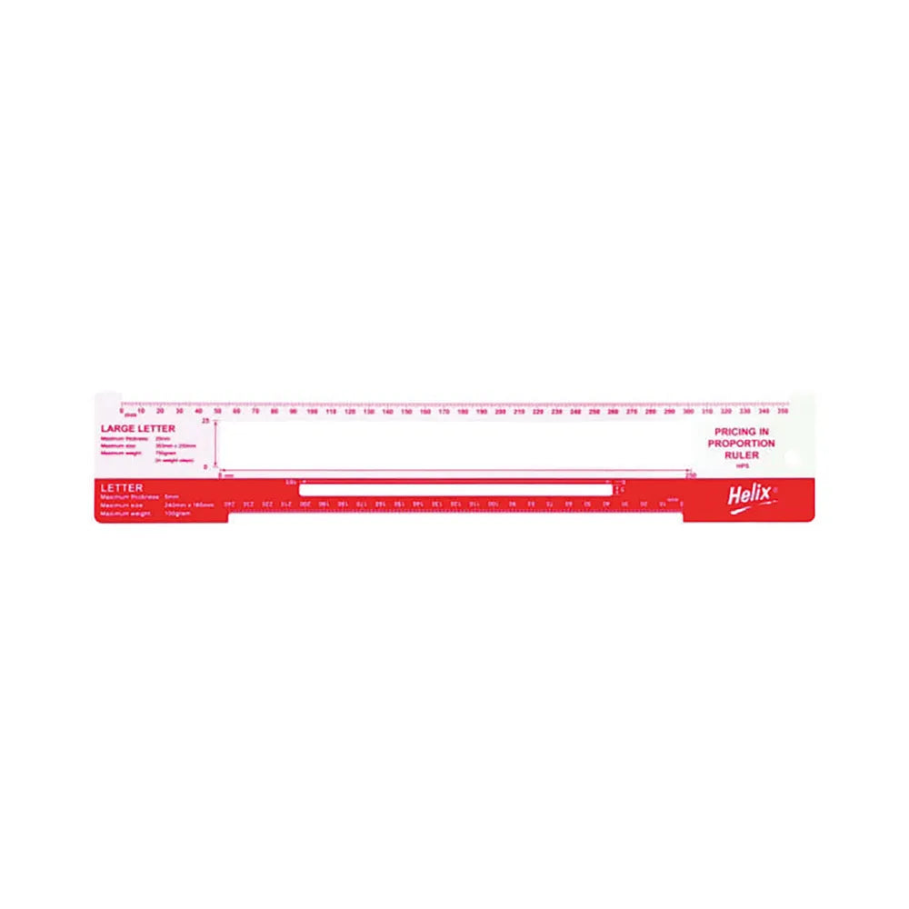 Helix Editor Ruler Helix Pricing In Proportion Ruler 35.5CM – cos supplies