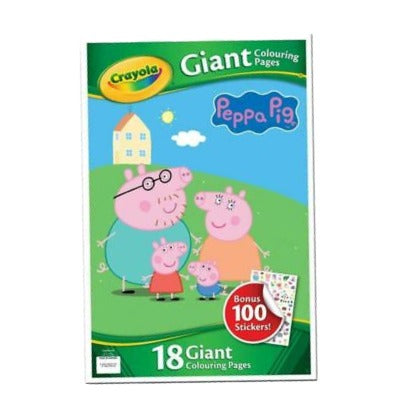 Crayola Peppa Pig Giant Pages