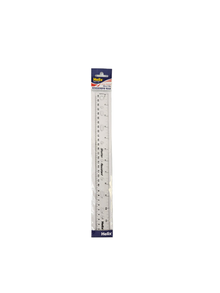 Helix Ringbinder Ruler 30cm L26010