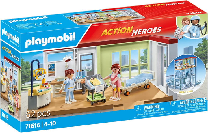 Playmobil 71616 Action Heroes Maternity ward