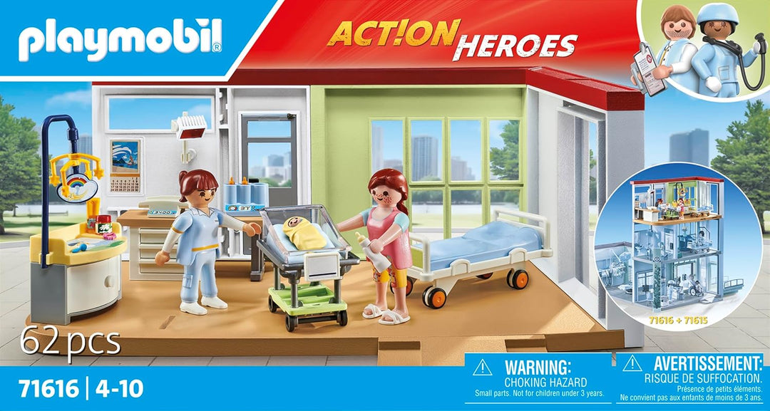 Playmobil 71616 Action Heroes Maternity ward