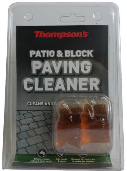 Patio & Block Paving Cleaner - 2 x 20ml Sachets, Cleans & Revives Fast