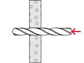 Fischer 537260 Cavity Fixing, Red/Grey, DUOTEC 10, Set Of 20 Pieces