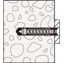 Fischer Expansion Plug SX 5 x 25 S With Screw