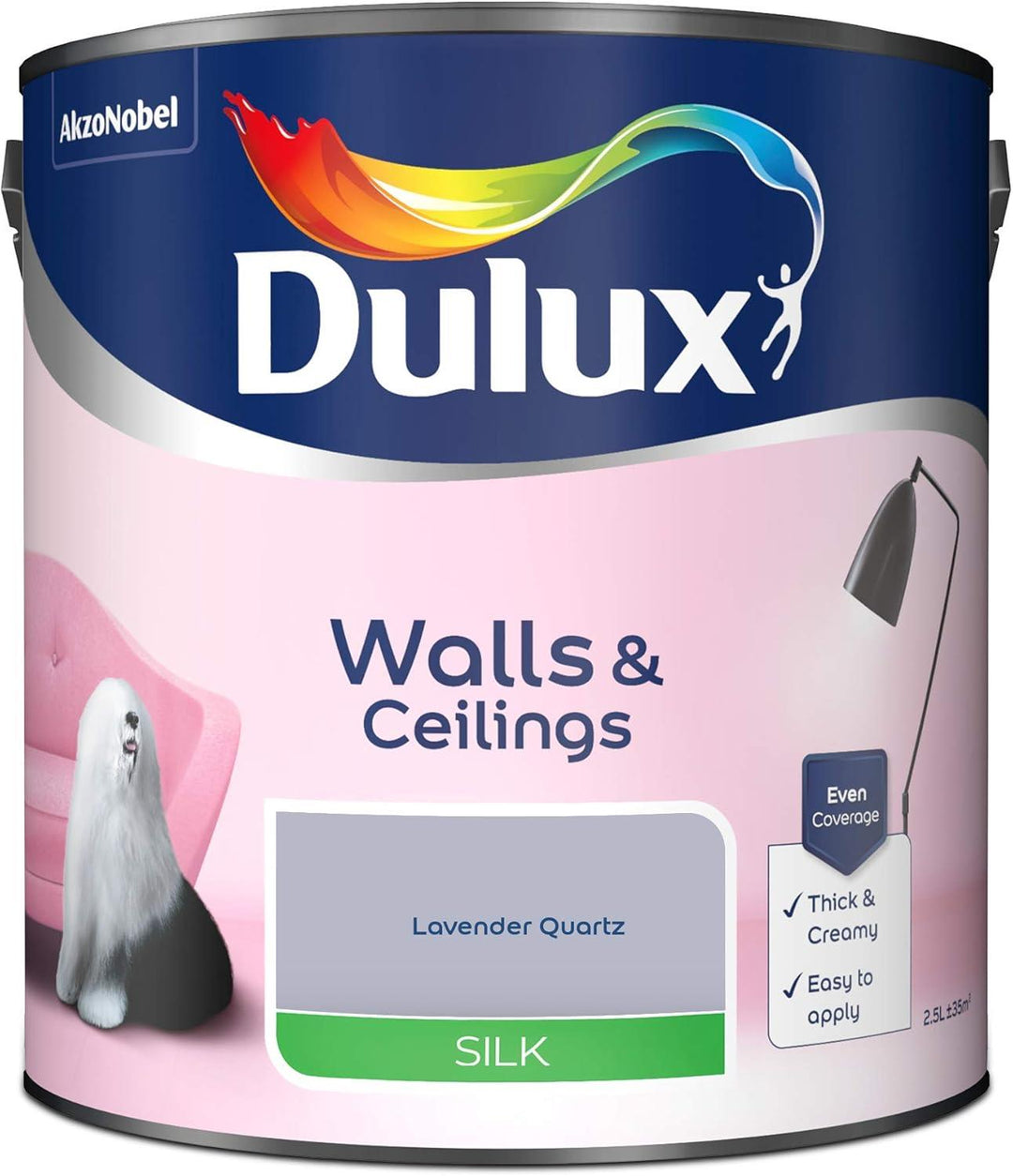 Dulux Silk 2.5L Extra Colours