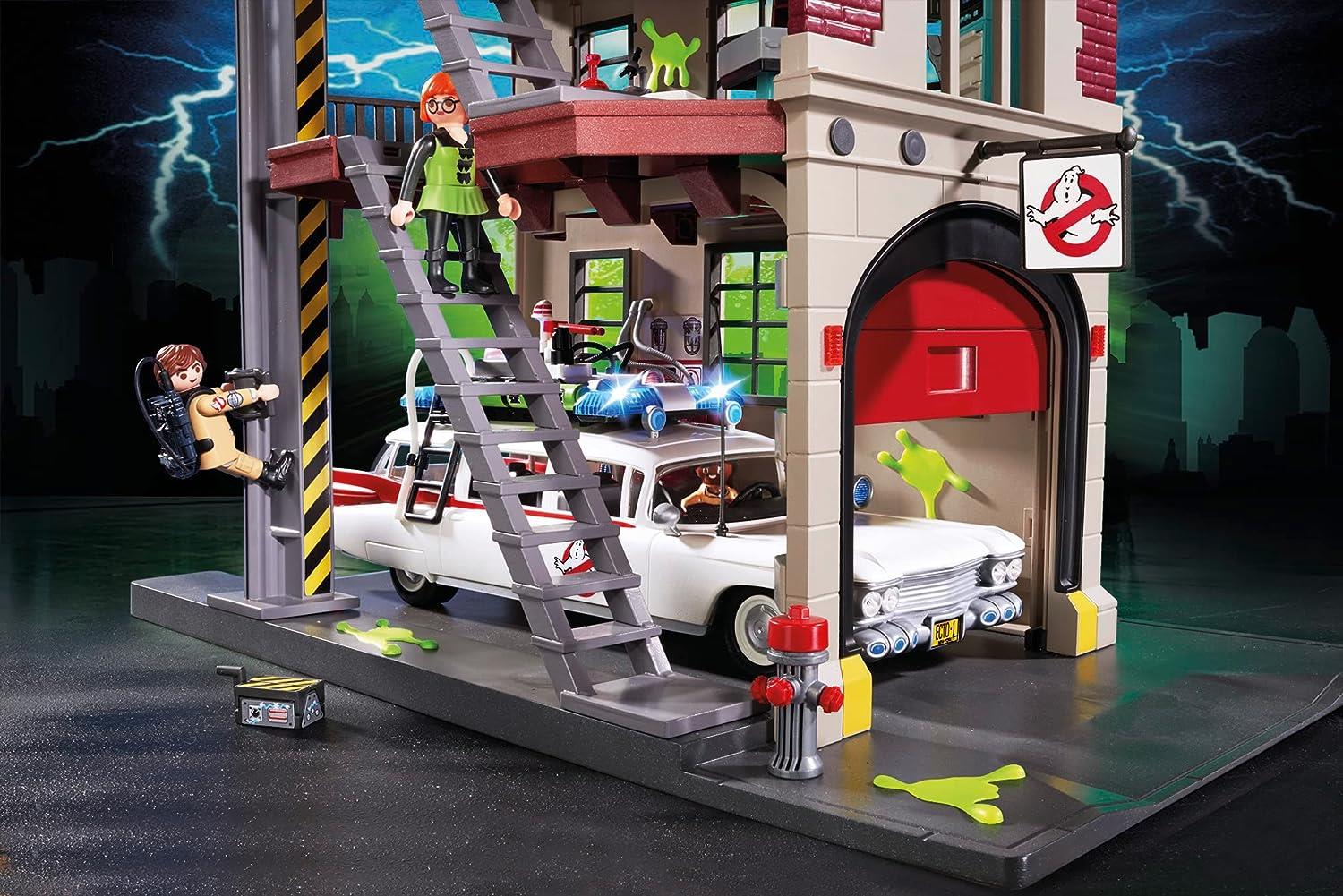 Playmobil Ghostbusters 9220 Ecto 1 With Light and Sound Effects COS Supplies